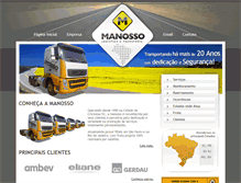 Tablet Screenshot of manossolog.com.br